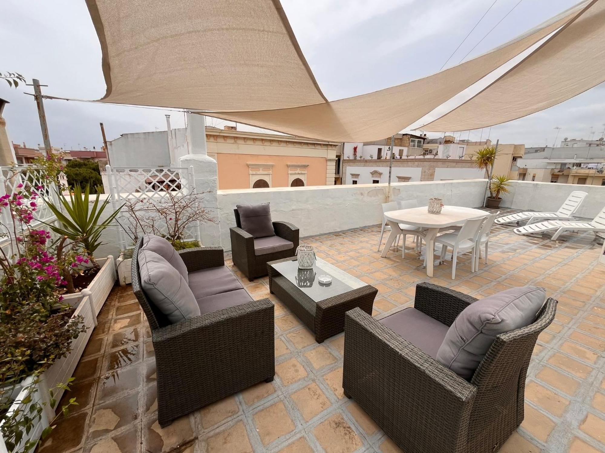 Vele Bianche Cosy Home Con Terrazza Polignano a Mare Luaran gambar